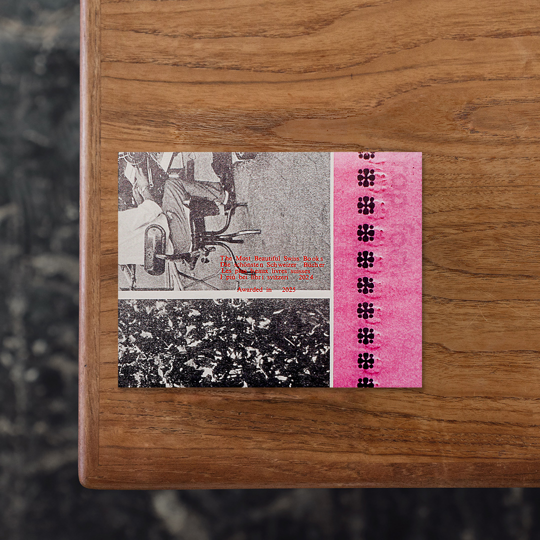 スイス連邦文化省が主催する、最も美しいスイスの本を選出するブックアワード「The Most Beautiful Swiss Books」の2024年度の受賞書籍をまとめた一冊。
2024年にスイス国内で出版されたもの、またはスイスのデザイン、印刷関係者が関わっている本を対象に約362冊から20冊を選出。
さらに優れたデザインには「Jan Tschichold Prize」（ヤン・チヒョルト賞）が授与され、2024年は、チューリッヒのグラフィックデザイナー Vela Arbutina（ヴェラ・アルブティナ）が受賞しました。

#THEMOSTBEAUTIFULSWISSBOOKS2024#FederalOfficeOfCultureBern#graphic#photo #photograph #designbook #artbook #photobook #photographer#design#art