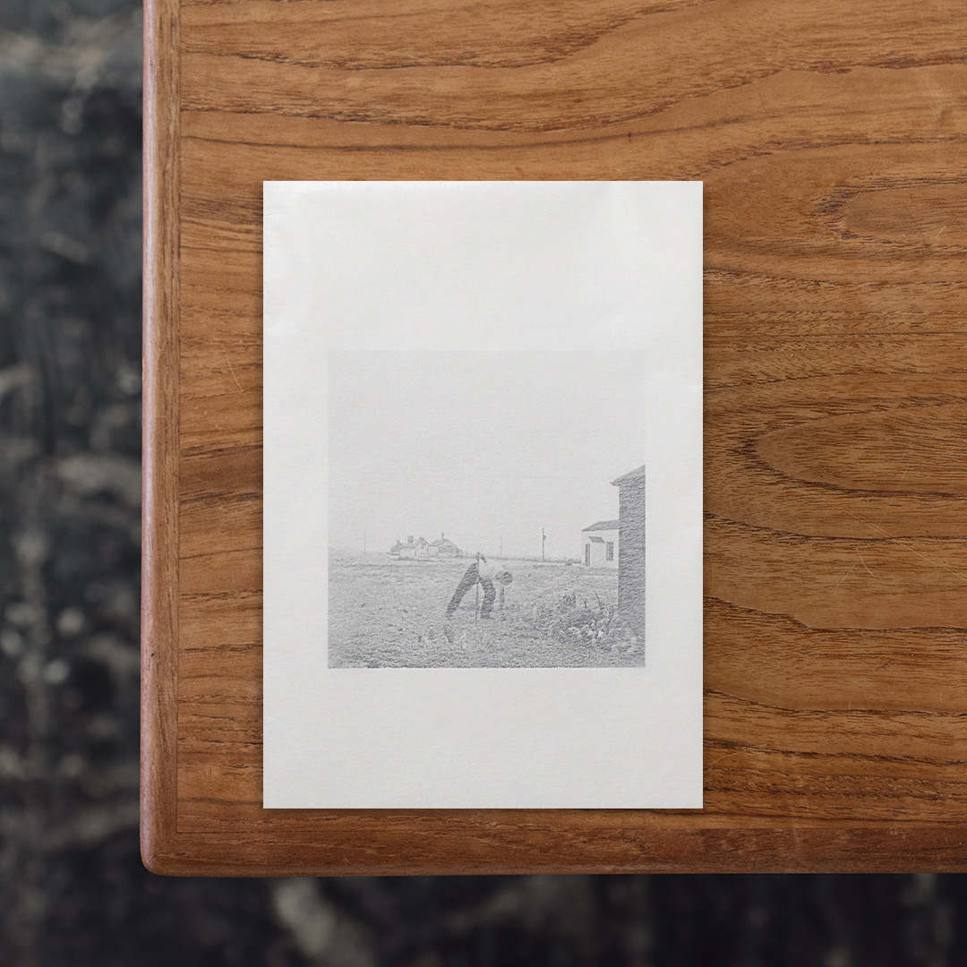 ロンドン出身の作家で舞台衣装デザイナー、映画監督のDerek Jarman（デレク・ジャーマン）は、自身がHIVに感染していることが判明したことをきっかけにイギリス南東部ケント州の原子力発電所がある海辺の町・ダンジェネスに移住。
死を迎える直前の1994年まで元漁師小屋を改装した住居「プロスペクト・コテージ（展望・期待の家）」で暮らしながら、庭仕事に勤しむ日々を送っていました。
本書は当時イギリスを拠点に活動していた写真家・奥宮誠次が、ジャーマンの暮らす「プロスペクト・コテージ」を最晩年の4年間にわたり度々訪れた際に撮影していた写真を収録したもの。
本来は膨大な枚数のネガやポジフィルムのスライドが存在していたが、ロンドンのバービカンセンターで開催予定だったジャーマンの回顧展のための準備段階でそれらを貸与した際に全て行方知れずになったため、奥宮の手元に残っていた僅かな写真のみで構成されています。
印刷はリソグラフでのダブルトーンによるもので、カバーとしてインクを紙に転写するための版であるマスターを巻いた仕様が採用されています。

#ダンジネスの陰影に楽園を#DerekJarman#NEUTRALCOLORS#graphic#photo #photograph #designbook #artbook #photobook #photographer#design#art